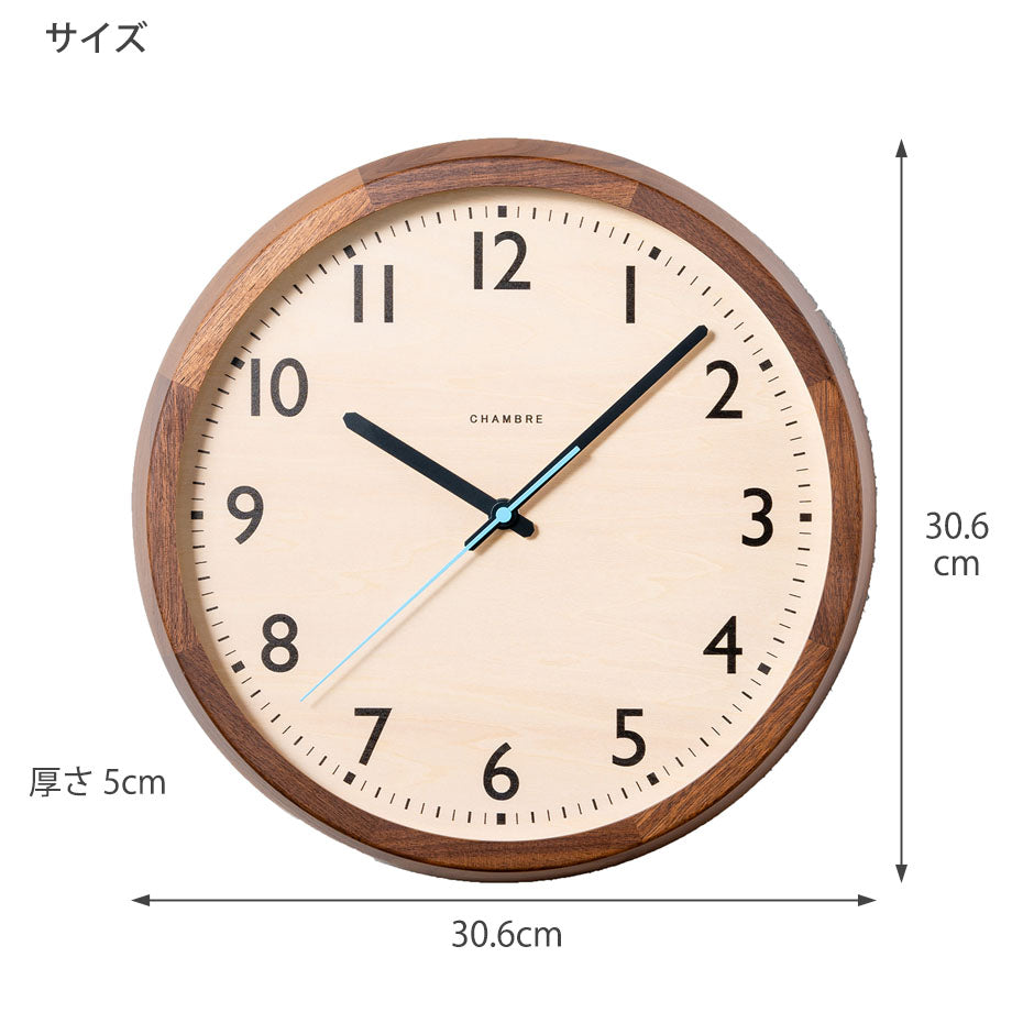 サイズ 直径約30.6cm×厚さ5cm