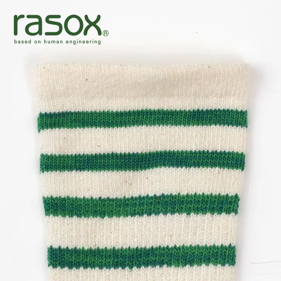 rasox ラソックス コットン 春夏カラー L字型靴下 足にフィットする快適ソックス 靴下