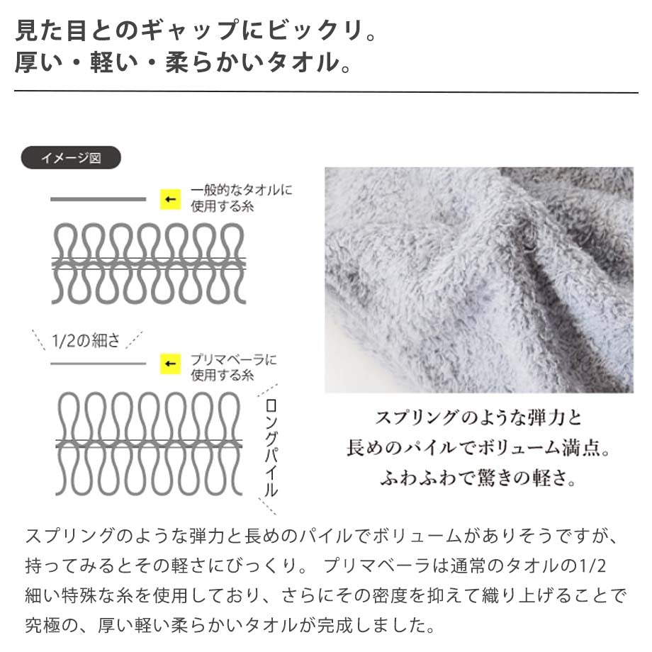 PRIMAVERA プリマベーラ タオルギフトセット(Mサイズ)×2 日本製