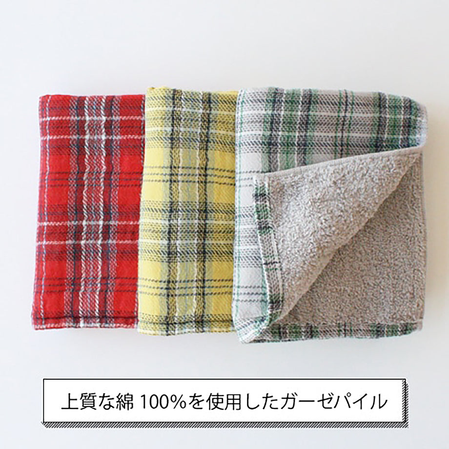 TARTAN CHECK タータンチェックタオルギフトセットLサイズ×2枚 今治タオル 日本製