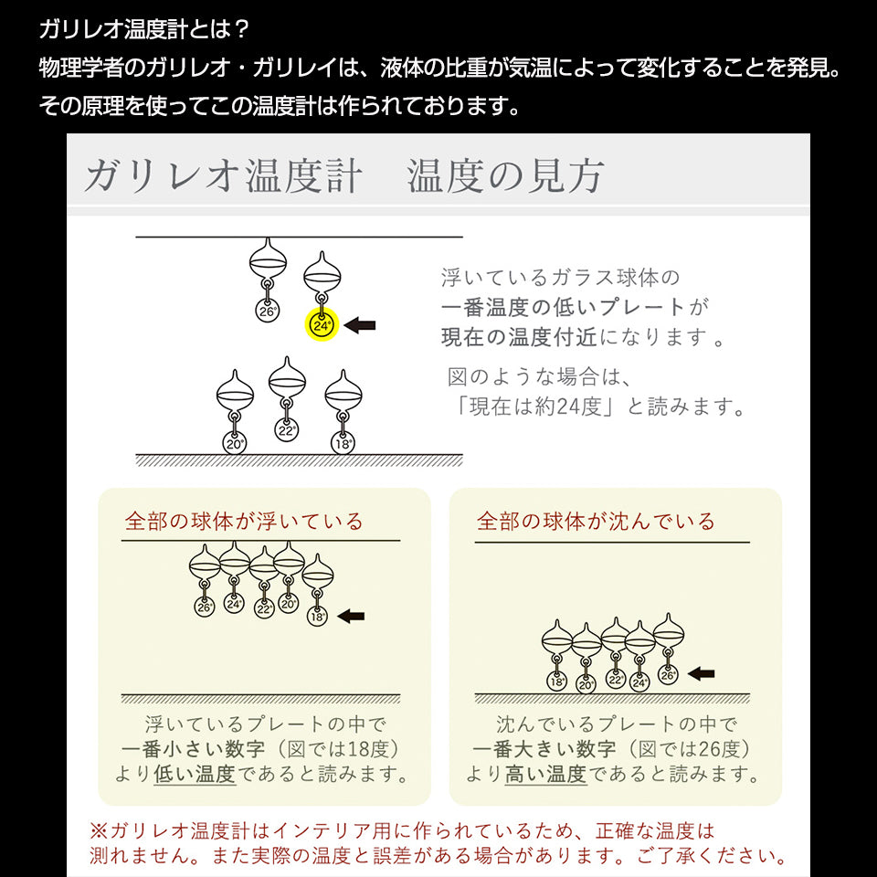 温度計&ストームグラス
