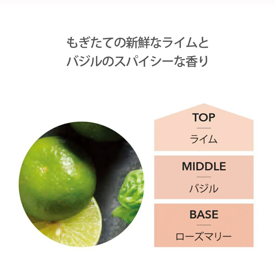アシュレイ&バーウッド ランプフレグランス ライム&バジル 500ml フレグランスランプ用オイル