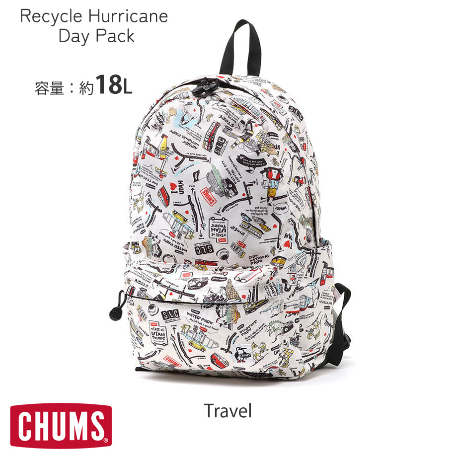リサイクルハリケーンデイパックRecycle Hurricane Day Packチャムス CHUMS