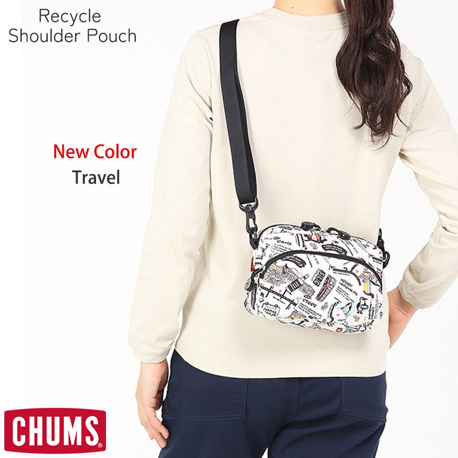 リサイクルショルダーポーチ ショルダーバッグ Recycle Shoulder Pouch チャムス CHUMS