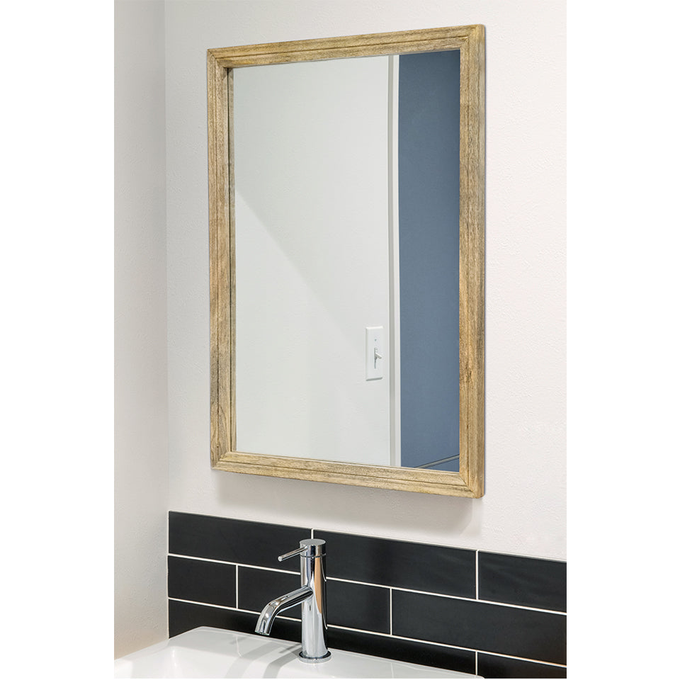マンゴーウッド レクタングル ミラー 壁掛けミラー mirror rectangle