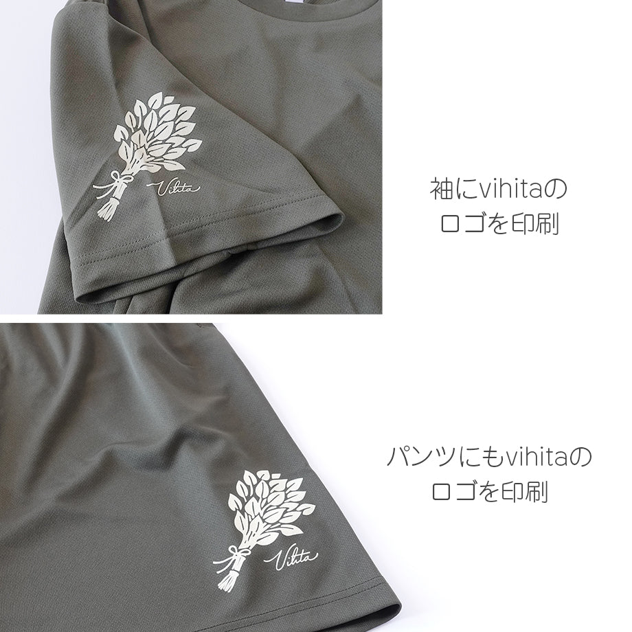 vihitaロゴ入りサウナウェア詳細