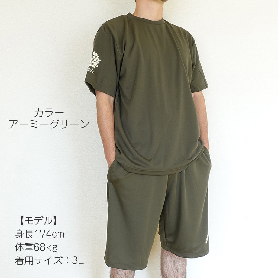 サウナウェア着用例(174cm・68kg・3Lサイズ)