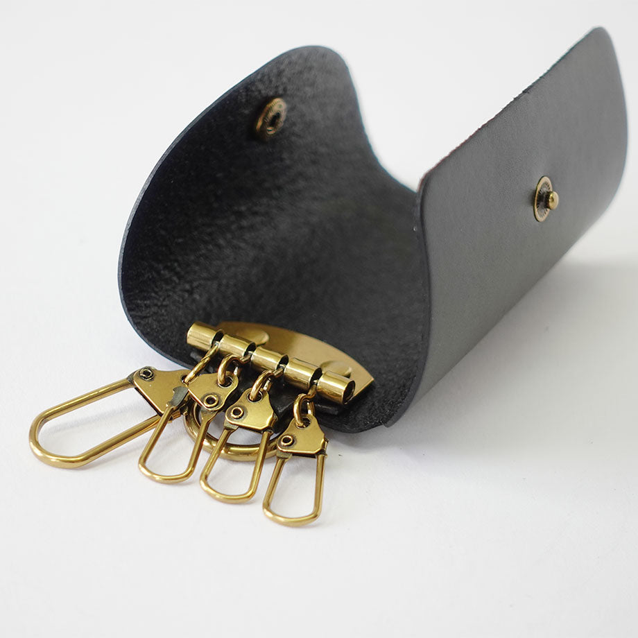 HAWK COMPANY ホークカンパニー 本皮レザーキーケース キーリング 6272