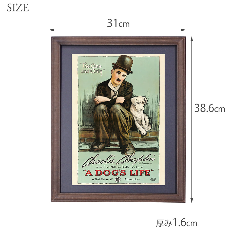 ビンテージ フレームポスター Vintage Flame Poster DOG'S LIFE
