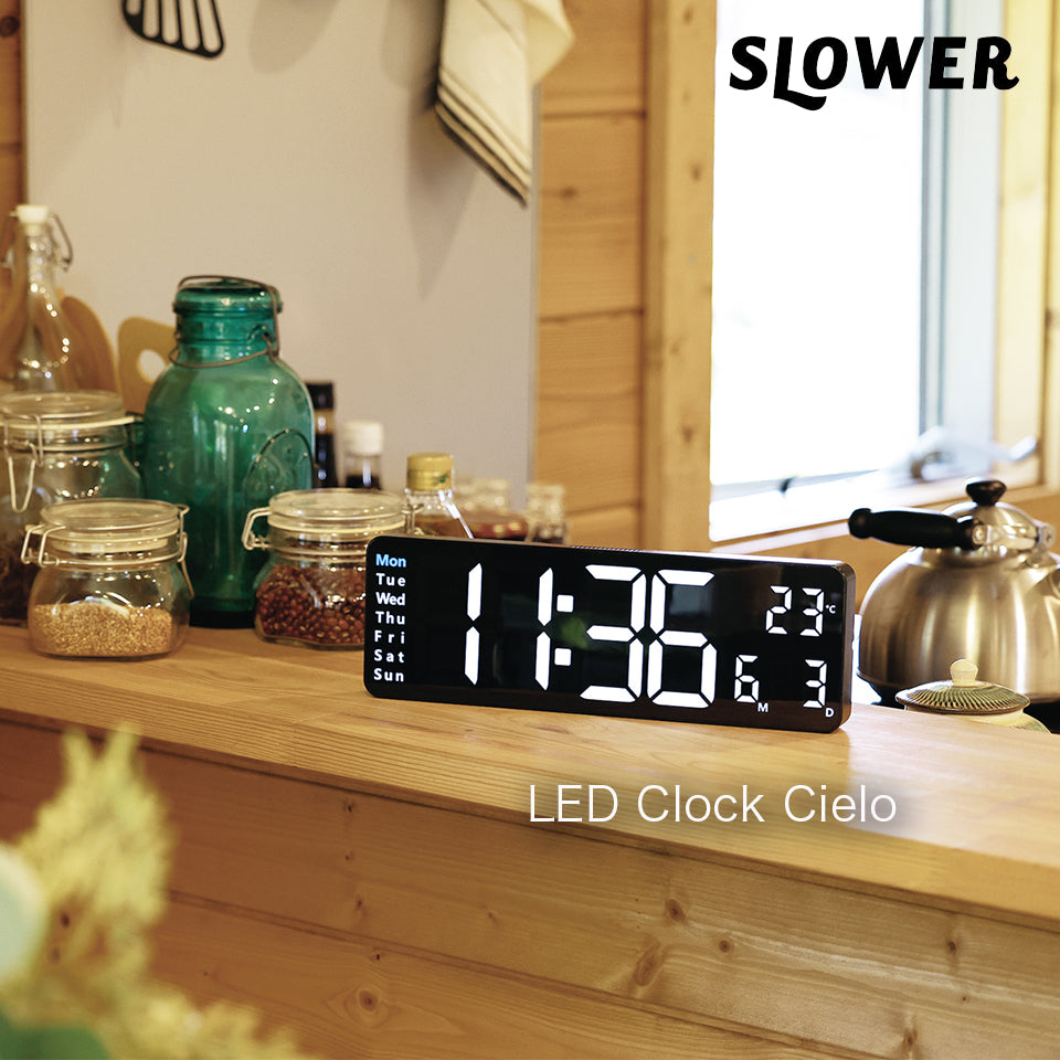 LEDの置き時計