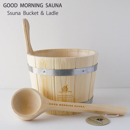 グッドモーニングサウナ バケツ&ラドルのセット