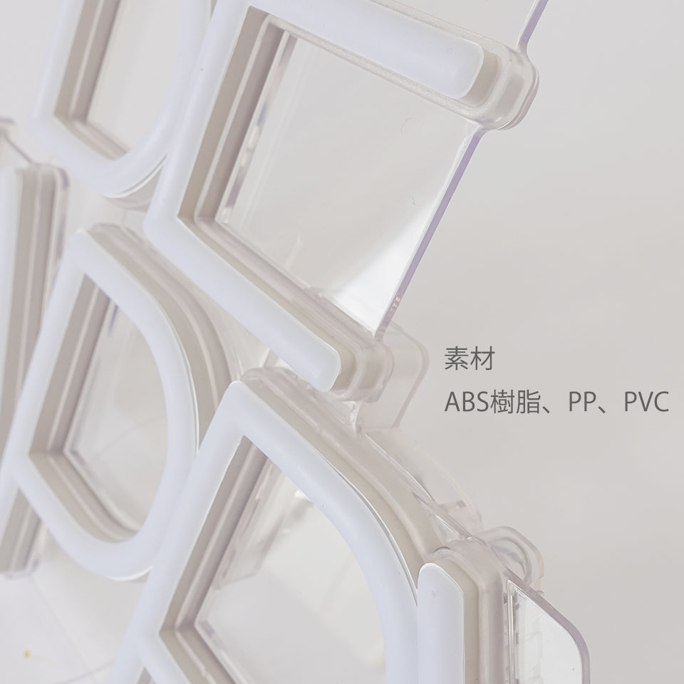 素材:ABS樹脂、PP、PVC