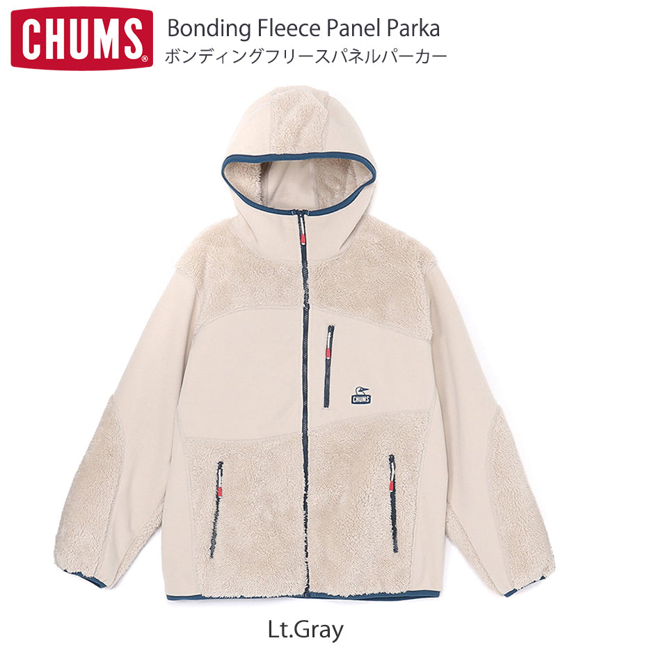 【2024年秋冬新作】ボンディングフリースパネルパーカー Bonding Fleece Panel Parka アウター フリース CHUMS(チャムス)