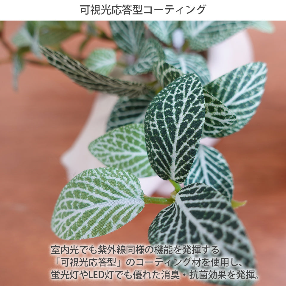 アニマルポット ベア インテリアグリーン フェイクグリーン 造花 消臭効果 抗菌効果 植物 枯れない