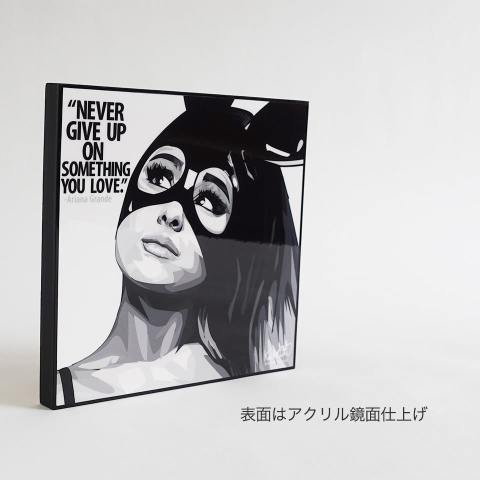 【ポップアートフレーム 】アリアナグランデ(Ariana Grande)フレームポスター Flame Poster アートパネル 壁掛け 壁飾り 額縁 壁面 装飾 インテリア