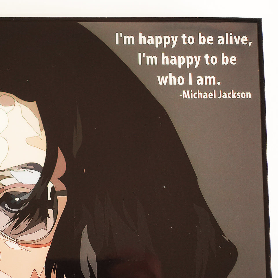 【ポップアートフレーム 】マイケルジャクソン(Michael Jackson)フレームポスター Flame Poster アートパネル 壁掛け 壁飾り 額縁 壁面 装飾 インテリア