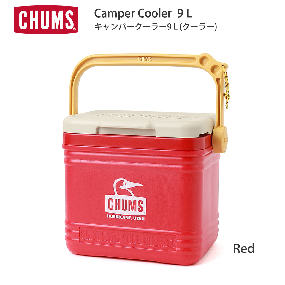 【CHUMS】Camper Cooler 9L キャンパークーラー9L Red(レッド)