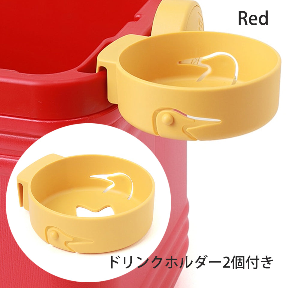 ドリンクホルダー2個付き Red(レッド)