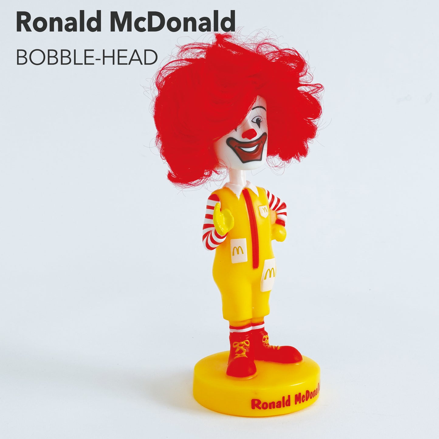 Ronald McDonaldドナルドマクドナルド ボビングヘッド 斜め
