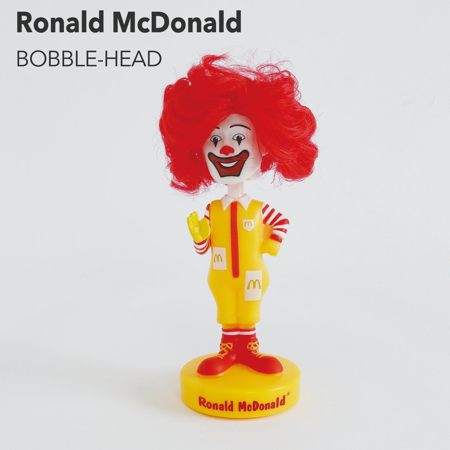 Ronald McDonaldドナルドマクドナルド ボビングヘッド 正面