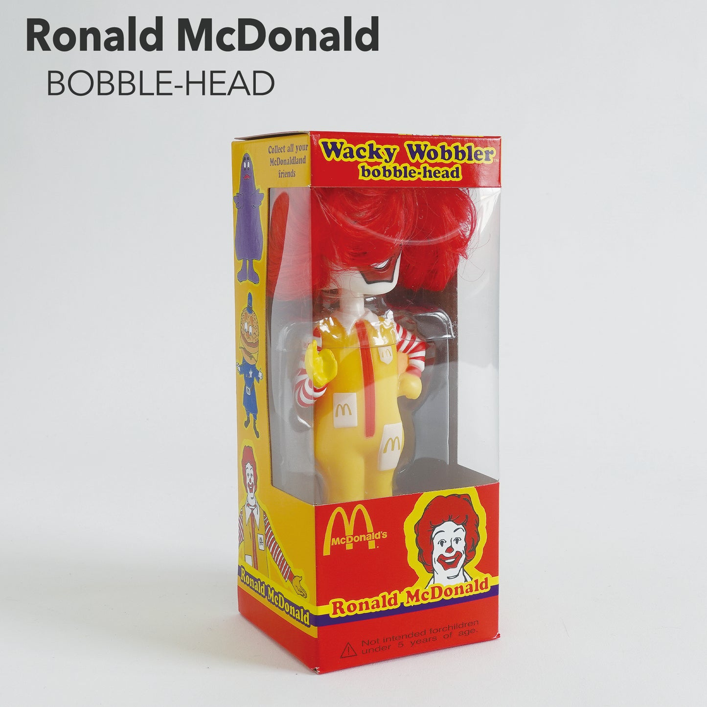 Ronald McDonaldドナルドマクドナルド ボビングヘッド パッケージ