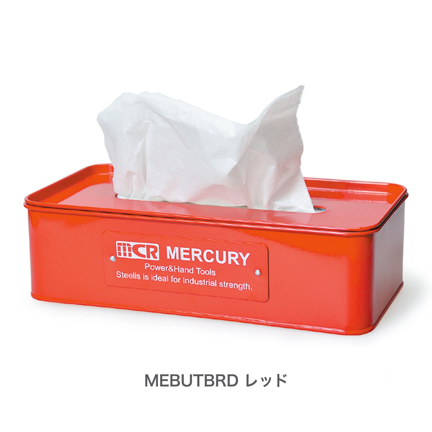 マーキュリー ブリキティッシュボックス レッド RD