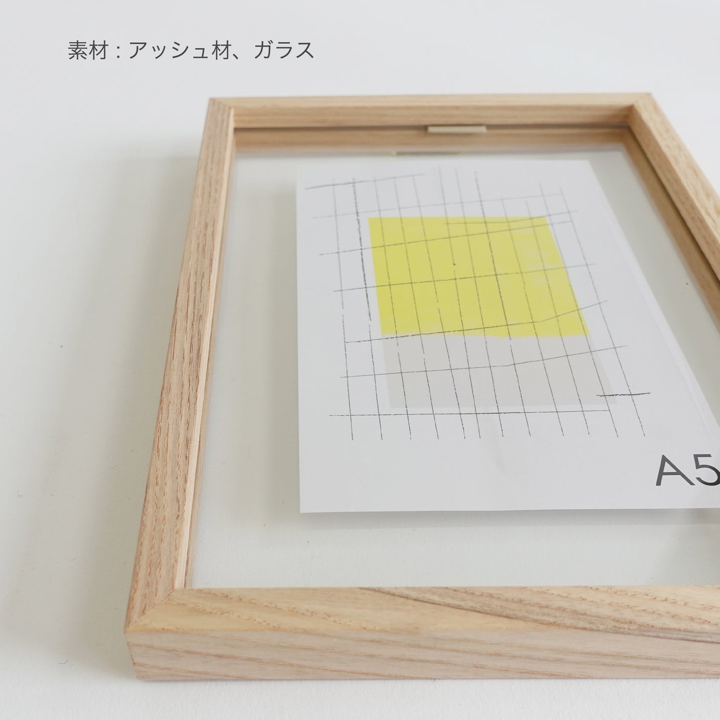 ART IN FRAME フォトフレームCAN 素材:アッシュ材、ガラス