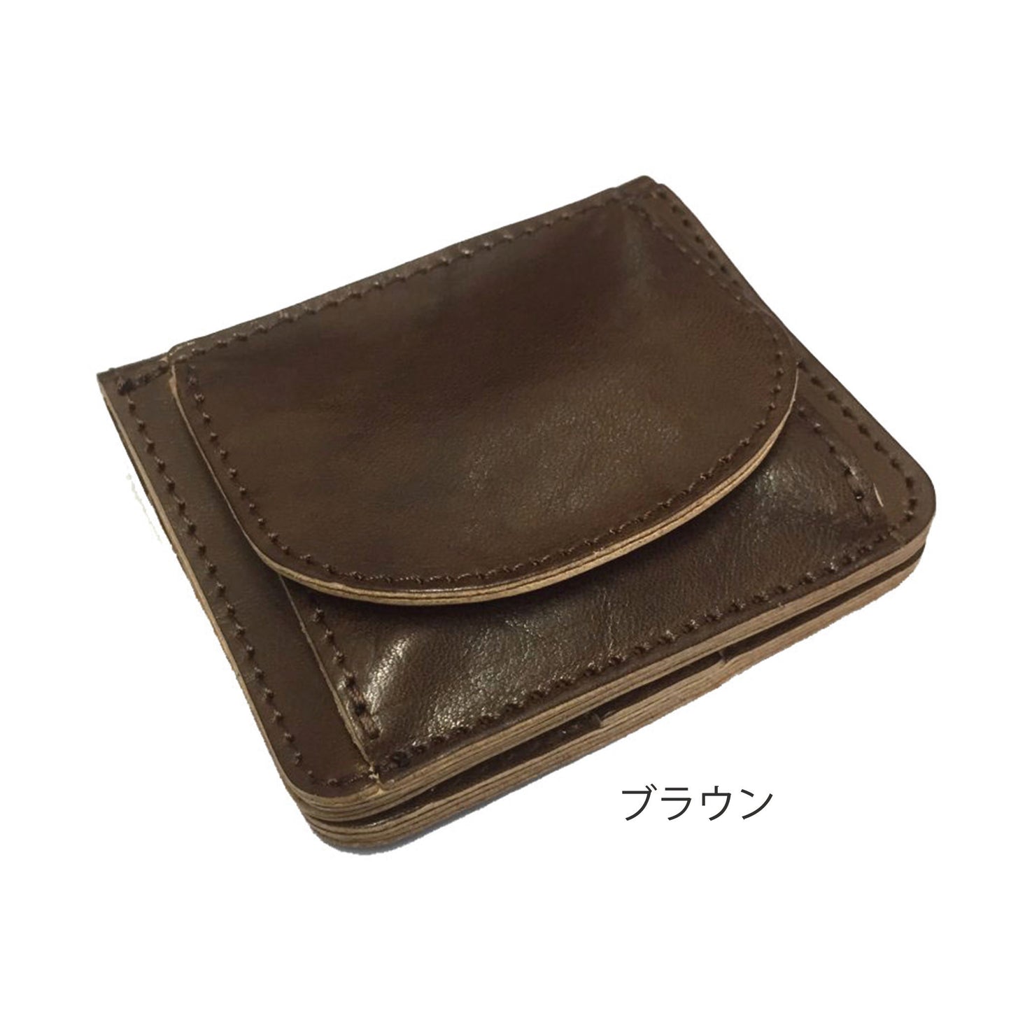 2つ折れウォレット 財布 カラー:ブラウン