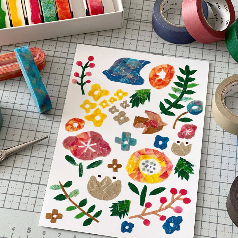 【マステ絵本とちぎり絵スペシャルBOX】これさえあればすぐ出来る!