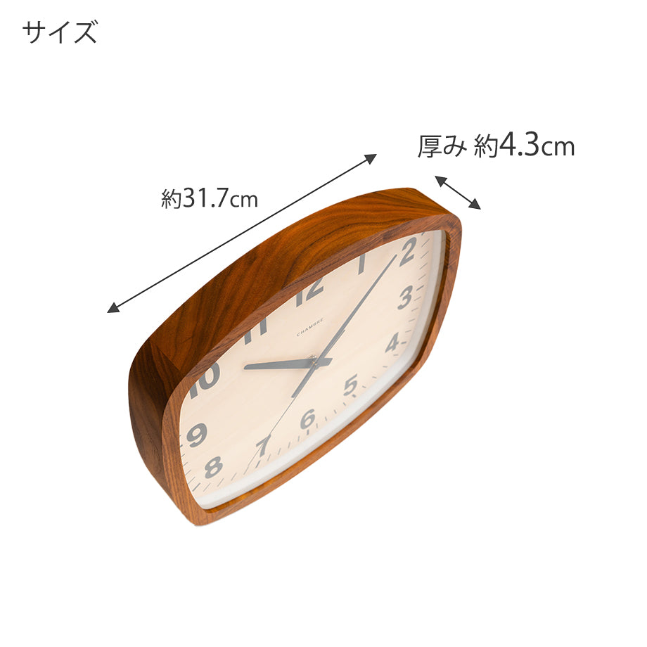 上から見たサイズ 横約31.7cm×縦約27.1cm 厚み約4.3cm