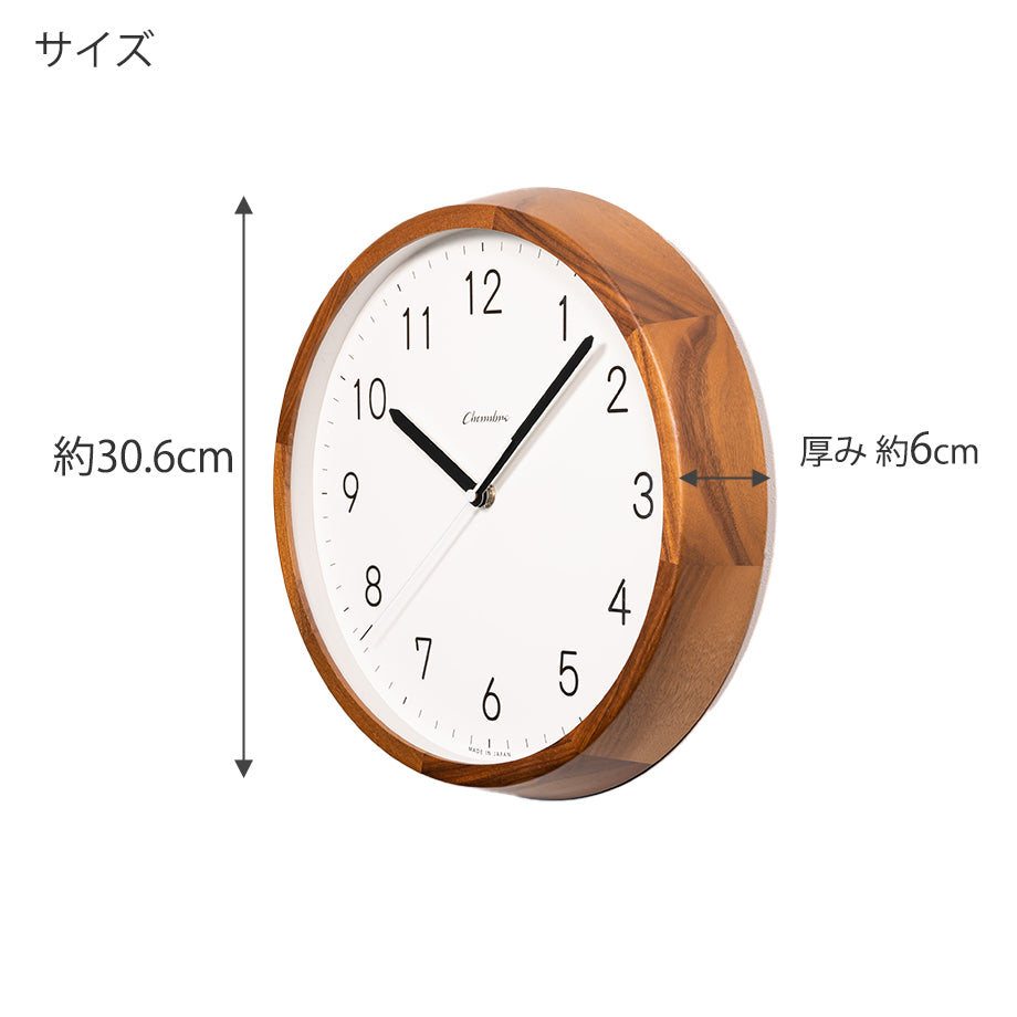サイズ 直径約30.6cm×厚み6cm