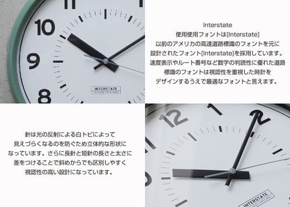 TRAFFIC CLOCK ( Interstate ) トラフィック クロック Interstate アメリカ 標識