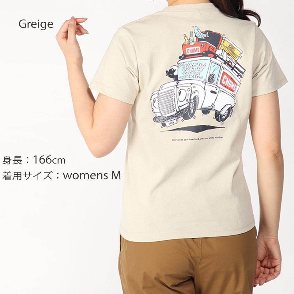 ゴーアウトドアポケットTシャツ Go Outdoor Pocket T-Shirt CHUMS チャムス