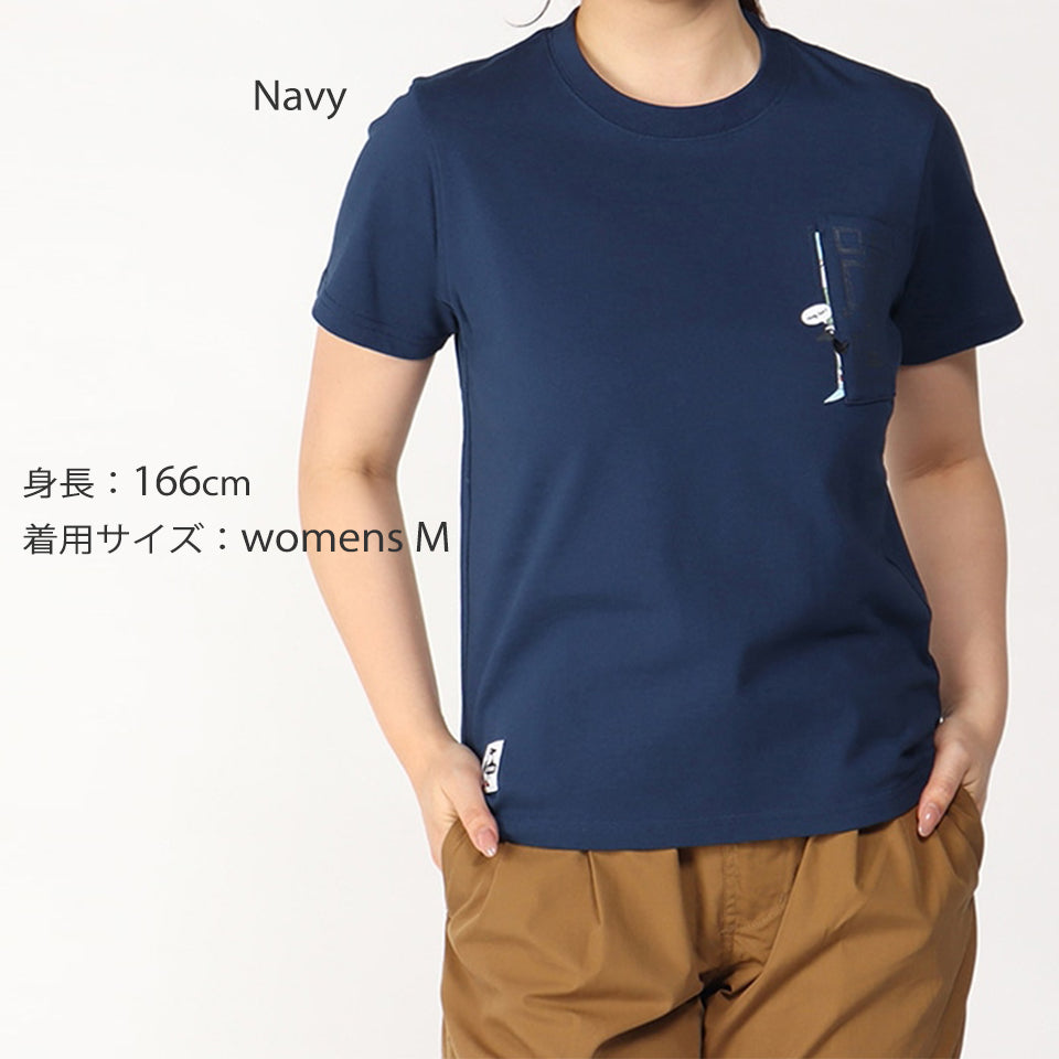 ゴーアウトドアポケットTシャツ Go Outdoor Pocket T-Shirt CHUMS チャムス