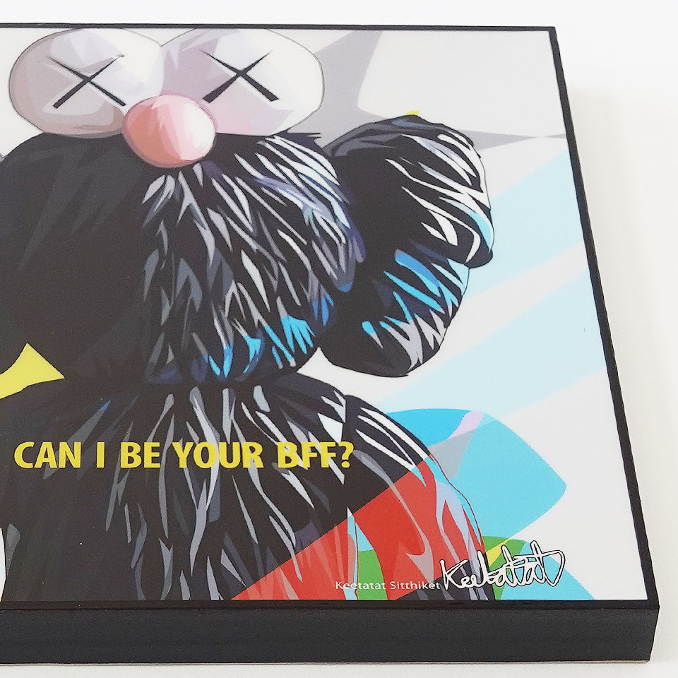 【お洒落なポップアートパネル】KAWS(カウズ )