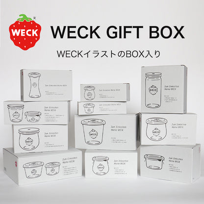 WECK GIFTBOX MOLD 500ml SET weck キャニスター 保存容器