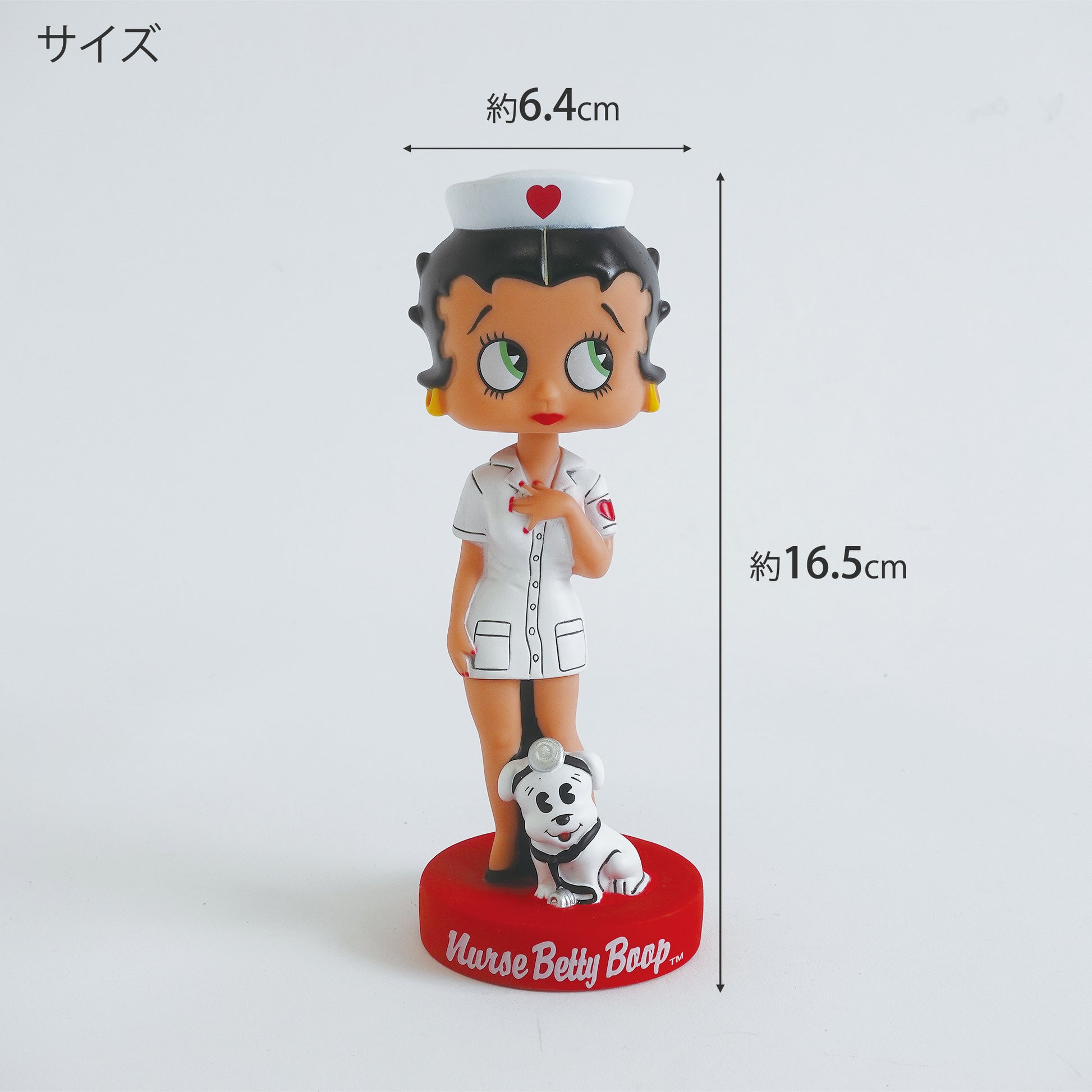 Bett Boop ベティ・ブープ ボビングヘッド サイズ幅約6.4cm 高さ約16.5cm