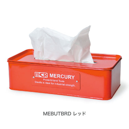 マーキュリー ブリキティッシュボックス レッド RD