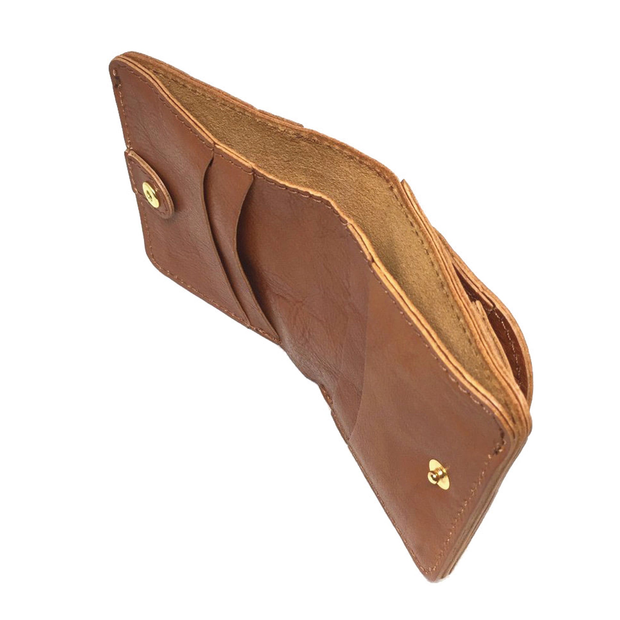 コルドレザー2つ折れウォレット 財布 Lien リアン JAPAN LEATHER