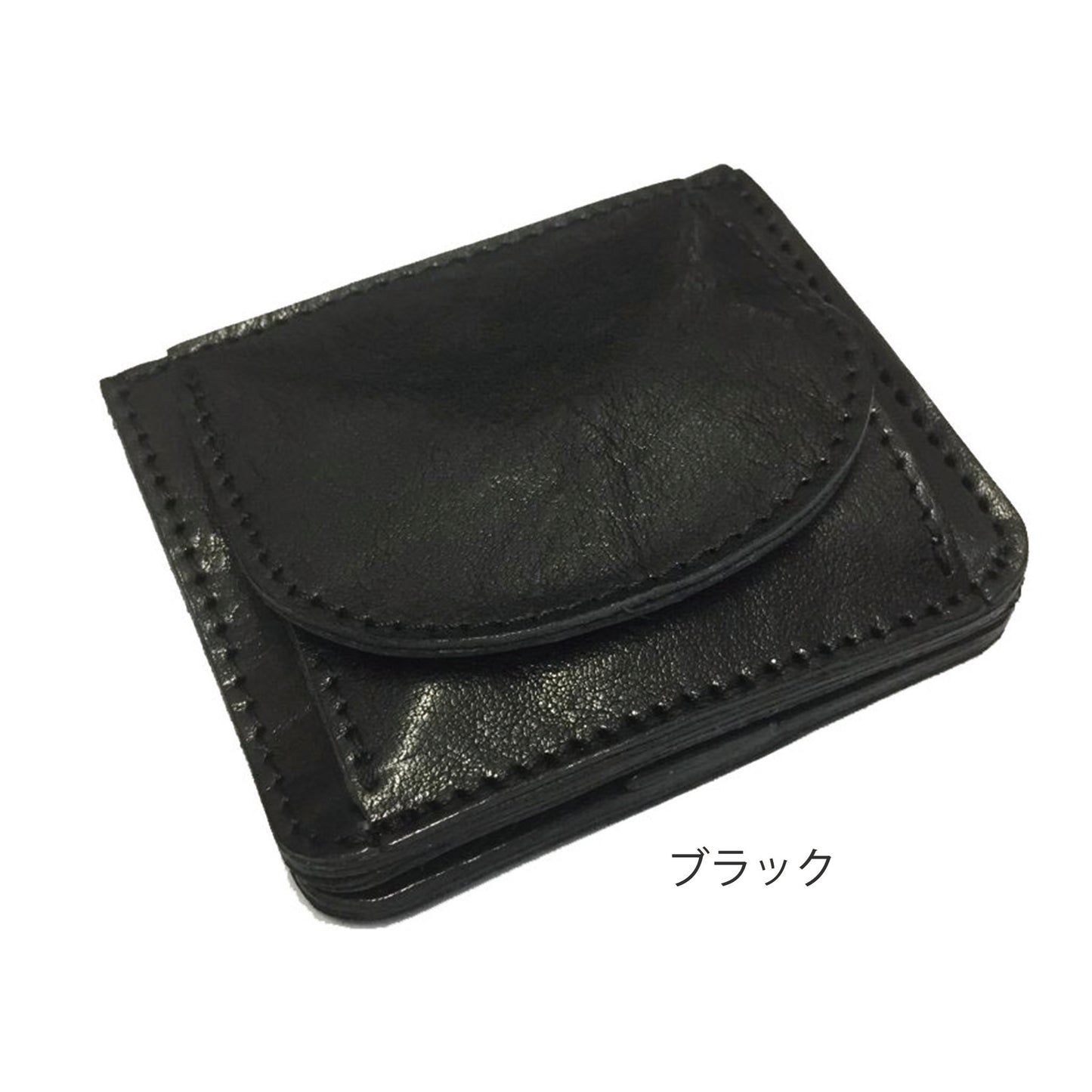 2つ折れウォレット 財布　カラー：ブラック