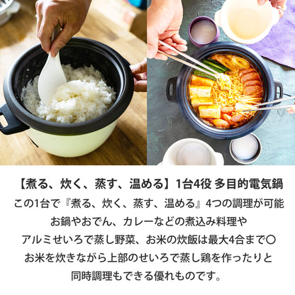 VETLER EASY COOKER VOLTON　1台４役　商品説明