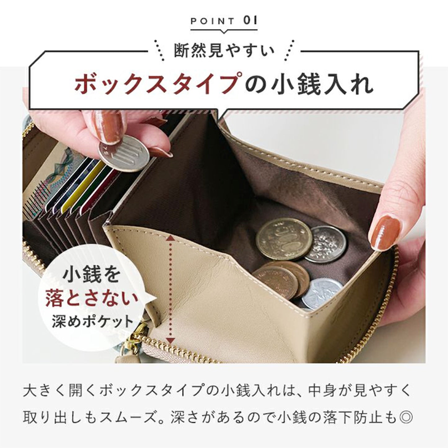 LIZDAYS/本革ミニ財布 レディース ゾウ型 財布 コンパクト