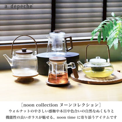 adepeche（ア.デペシュ）noon teapot roomy ヌーン ティーポットシリーズ