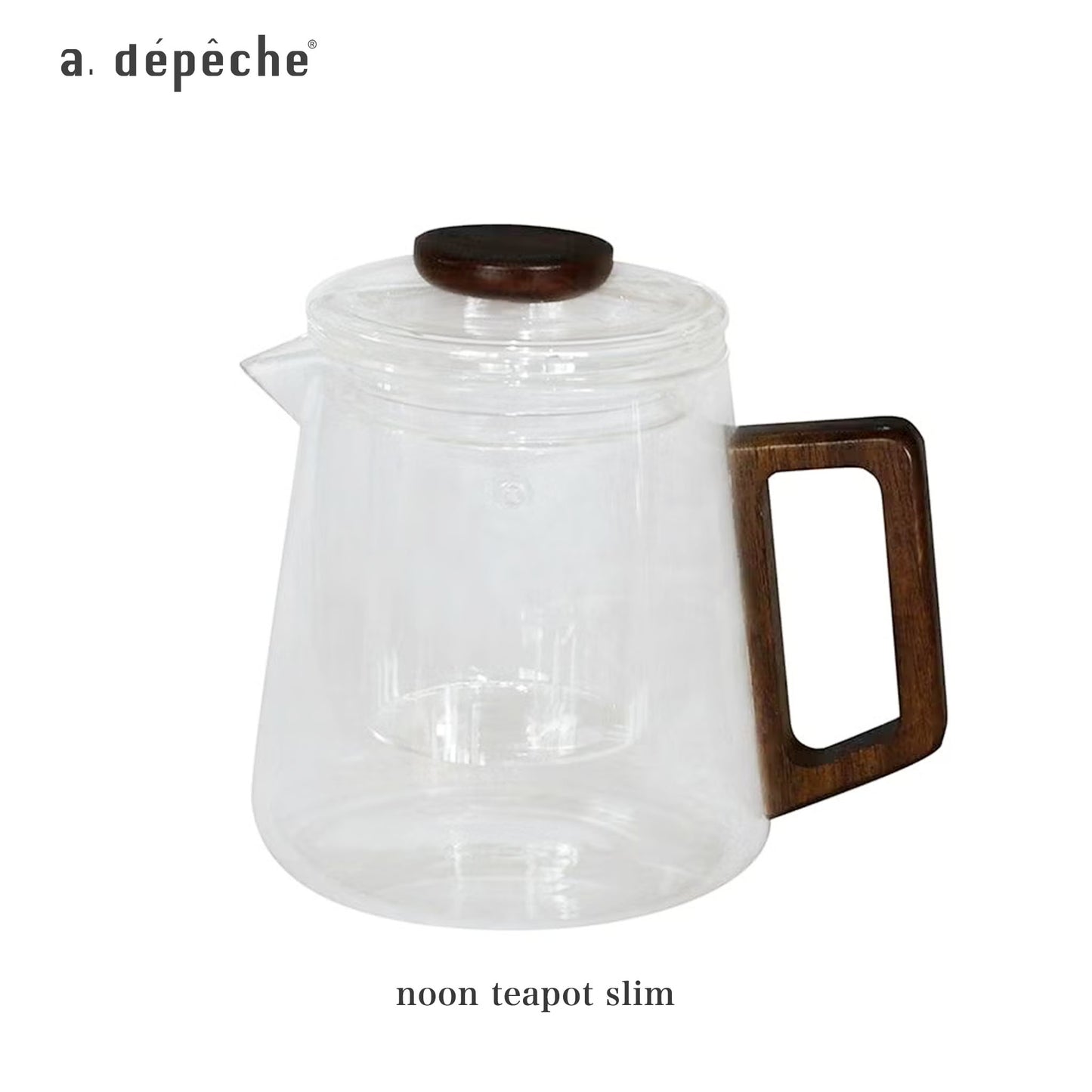 adepeche（ア.デペシュ）noon teapot slim ヌーン ティーポット スリム 耐熱ガラス