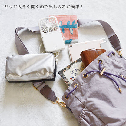 BESTIE ベスティ ドローストリングショルダー 出し入れラクチン