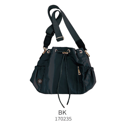 BESTIE ベスティ ドローストリングショルダー BK
