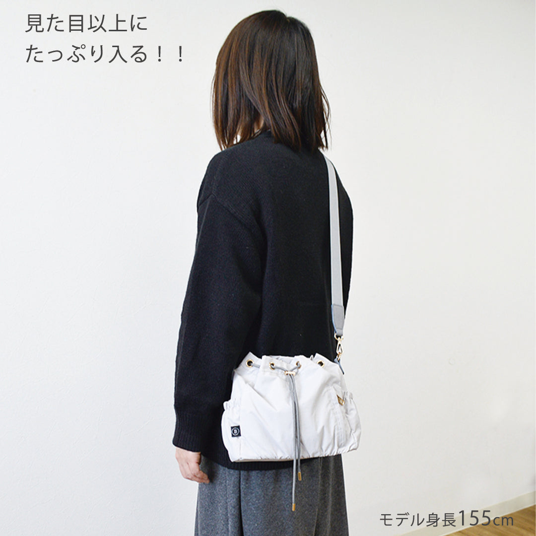 BESTIE ベスティ ドローストリングショルダー 大収納