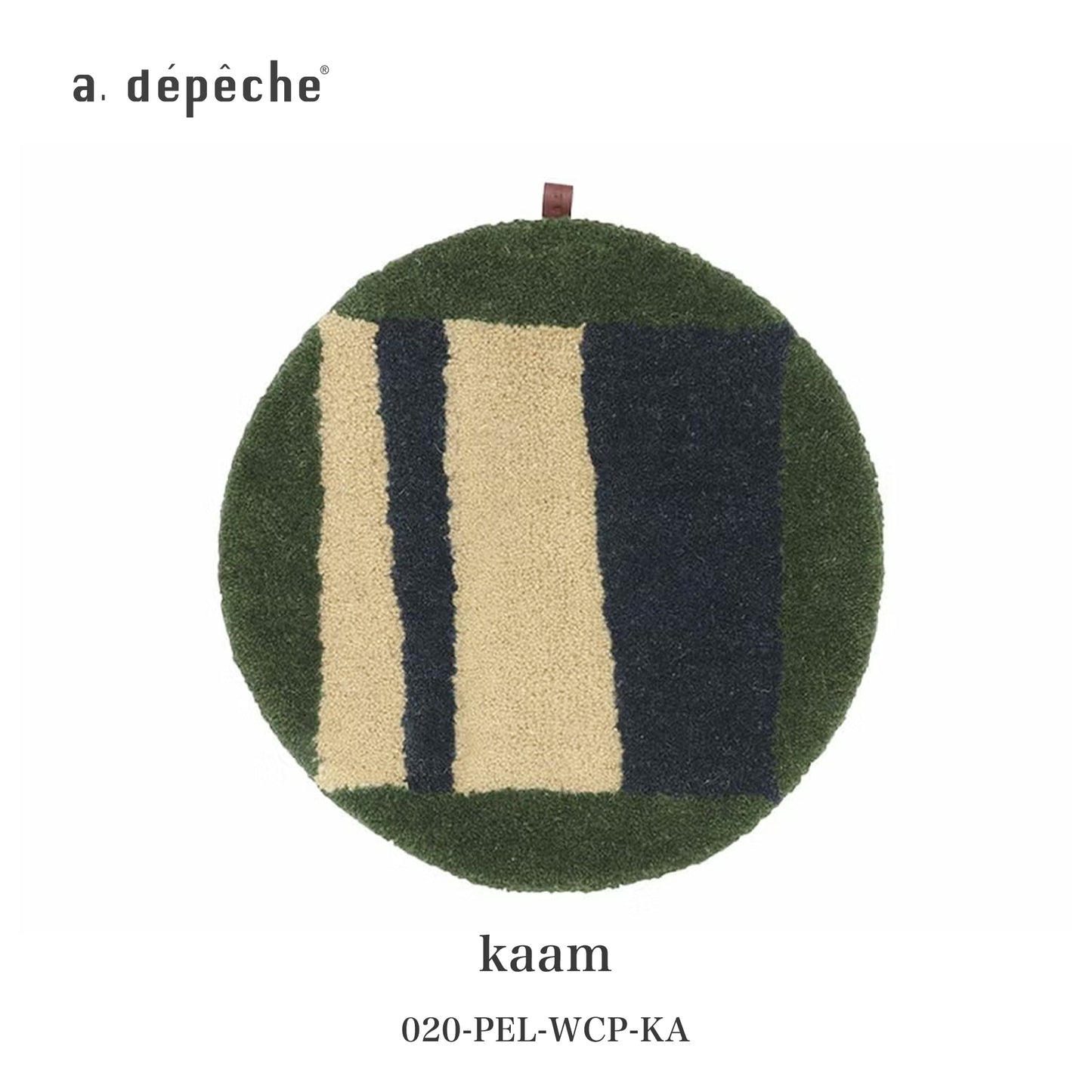 a.depeche pell ウール チェアパッド kaam