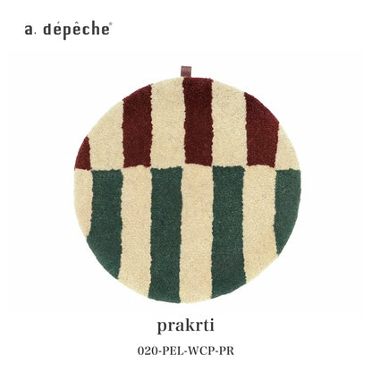 a.depeche pell ウール チェアパッド prakrti