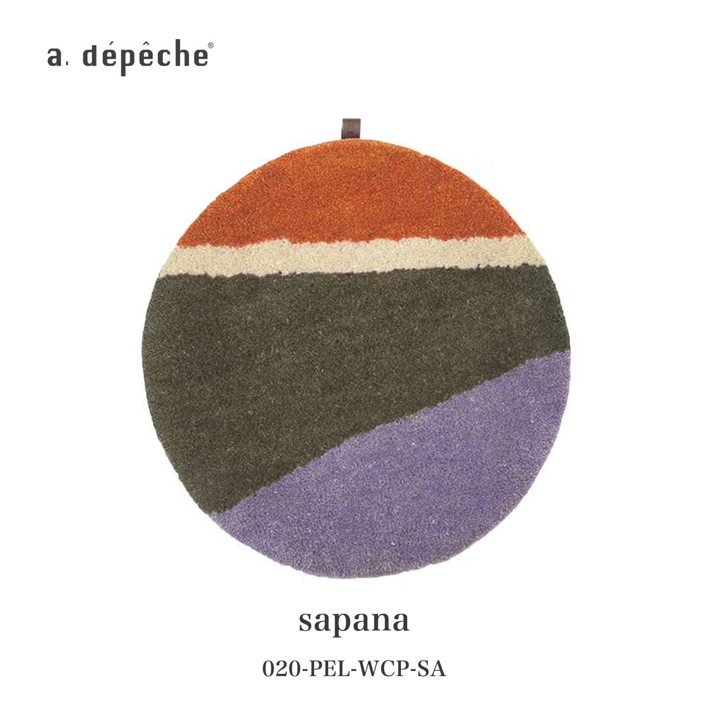 a.depeche pell ウール チェアパッド sapana